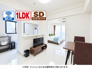 堺市のマンスリーマンション・ウィークリーマンション「SステイTレジデンス 503(No.797639)」メイン画像