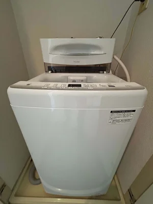 洗濯機もバッチリ完備♪