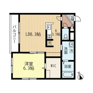 お部屋・号室によって設備や間取りが異なる場合がございます。その場合は現況を優先します。