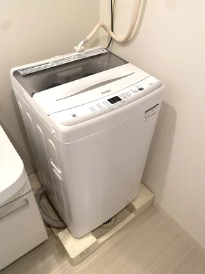 洗濯機も完備♪