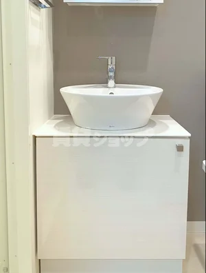 独立洗面台はすっごくオシャレ♪