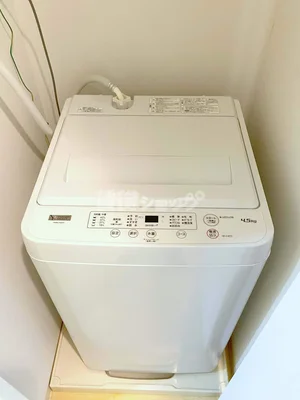 洗濯機も完備♪