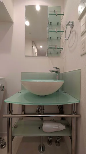 独立洗面台付き♪