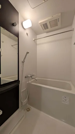 浴室乾燥機付きなので雨でも安心♪