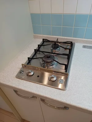 2口ガスコンロでお料理も楽ちん♪♪