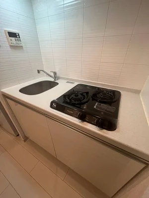 2口ガスコンロでお料理も楽ちん♪♪