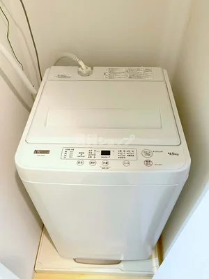 洗濯機も完備♪