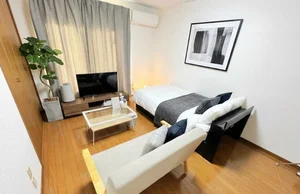 福井市のマンスリーマンション・ウィークリーマンション「Kマンスリー福井県立病院(北四ツ居)【禁煙・福井駅前ウィークリーマンション・福井駅前マンスリーマンション】 202・202-【中部屋】(No.808383)」メイン画像