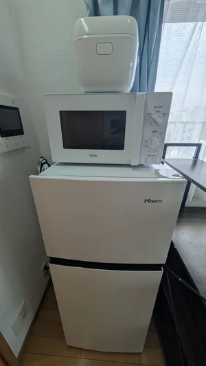 洗濯機完備です♪