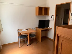 中部学院大学各務原キャンパス周辺のマンスリーマンション・ウィークリーマンション「レオパレスオオヒガシ 206(No.820982)」メイン画像