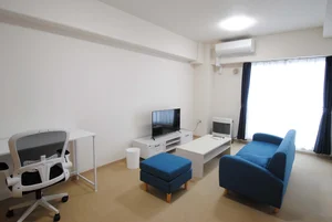 豊水すすきの駅の家具家電付きマンスリーマンション「ノースステイ中島公園タワー 1207・1LDK(No.824499)」メイン画像