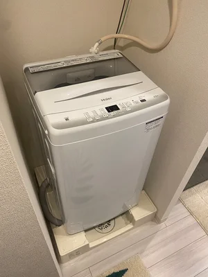 洗濯機も完備♪