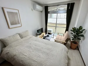 新潟のマンスリーマンション・ウィークリーマンション「Kマンスリー新潟駅前(中央区花園)【禁煙・新潟駅ウィークリーマンション・新潟駅マンスリーマンション】 306・1K-【中部屋】(No.829140)」メイン画像