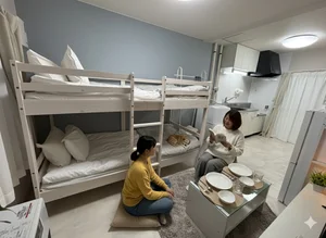札幌市の家具家電付きマンスリーマンション「南郷イレブンハイツ 203(No.832839)」メイン画像
