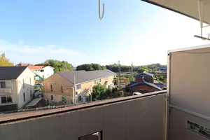 ベランダの景色!風通しよし!