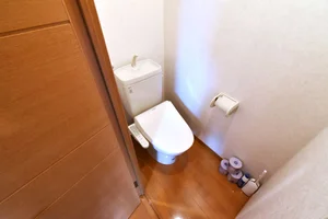 温水暖房便座付き!