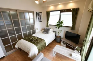 奈良のマンスリーマンション・ウィークリーマンション「Kマンスリー桜井線京終駅前（市立奈良病院前） 401・1LDK-【角部屋】(No.834929)」メイン画像