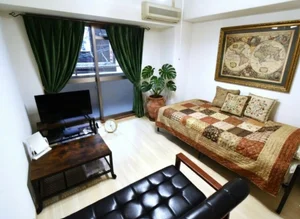 のマンスリーマンション・ウィークリーマンション「Kマンスリー西中島南方駅前（新大阪駅南） 302・1K-【中部屋】(No.837411)」メイン画像