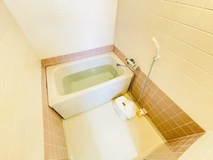 バストイレは別♪バスルームには風呂桶・風呂イス・風呂用洗剤・スポンジをご用意しておりますのでぜひご活用ください！