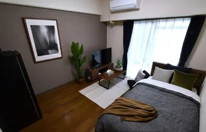 木津川台駅（京都府）のマンスリーマンション・ウィークリーマンション「Kマンスリー長堀鶴見緑地線西大橋駅前（なにわ筋前） 504・1K-【中部屋】(No.845403)」メイン画像