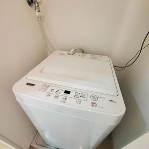 洗濯機も完備♪