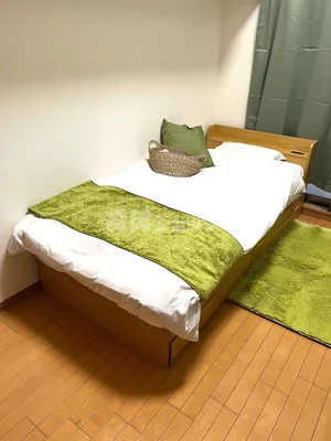 ふかふかのベッド♪