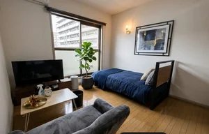 岡山市北区のマンスリーマンション・ウィークリーマンション「Kマンスリー岡山イオンモール前【社の街グレース前】 102・1K-【中部屋】(No.863067)」メイン画像