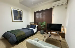 岡山県のマンスリーマンション・ウィークリーマンション「Kマンスリー岡山イオンモール前【社の街グレース前】 205・1K-【中部屋】(No.863068)」メイン画像