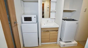 嬉しい独立洗面台！