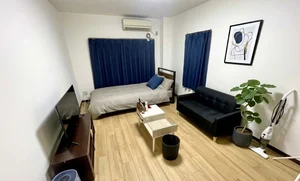 三重県のマンスリーマンション・ウィークリーマンション「Kマンスリー平田駅前(鈴鹿)【禁煙・平田駅前ウィークリーマンション・平田駅前マンスリーマンション】 107・1R-【角部屋】(No.870357)」メイン画像