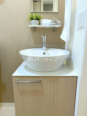 独立洗面台付き♪