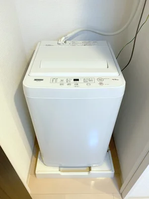 洗濯機も完備♪