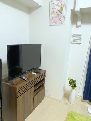 40インチの大きなテレビ♪