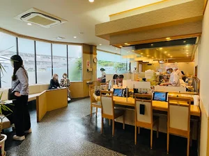 回転すしまんまん城東店まで車で5分