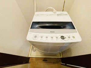 洗濯機は室内に設置しております♪入居後すぐにご利用が可能です(^^♪タオル1式分もご用意しております☆彡