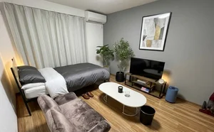 滋賀のマンスリーマンション・ウィークリーマンション「Kマンスリー長浜駅前(東口)【禁煙・長浜駅前ウィークリーマンション・長浜駅前マンスリーマンション】 103・1K-【中部屋】(No.888662)」メイン画像