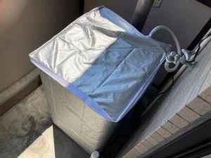 洗濯機有　コインランドリーまで行かなくてもいいので楽々！　毎日洗濯して清潔に！