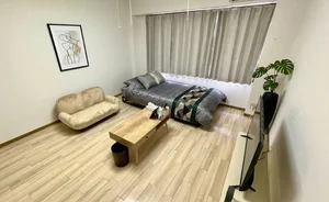 福井のマンスリーマンション・ウィークリーマンション「Kマンスリー福井(福井ＩＣ)【禁煙・福井市ウィークリーマンション・福井市マンスリーマンション】 3A・1K-【角部屋】(No.891667)」メイン画像