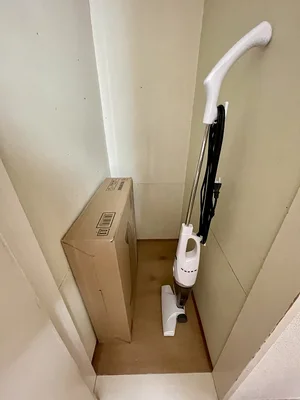 掃除器具も豊富なマンスリーマンション!