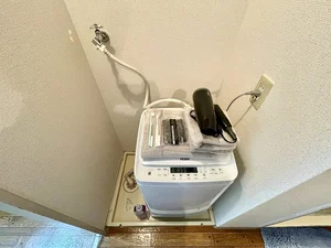 長期滞在が目的なら洗濯機があると衣類も洗えて便利!
