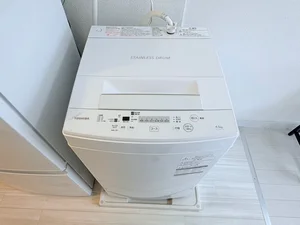 洗濯機は室内に設置しております♪入居後すぐにご利用が可能です(^^♪タオル1式分もご用意しております☆彡