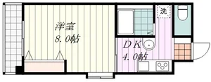 １DKのお部屋です☆☆電子キーなので、入居がとてもラクです＾＾