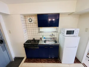 ２口コンロ付♪スーパーで食材を買ってきたらすぐにお料理に取り掛かれます！