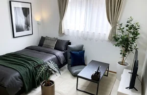 愛媛のマンスリーマンション・ウィークリーマンション「Kマンスリー福音寺駅前（イヨテツスポーツセンター 前） 101・1K-【角部屋】(No.913143)」メイン画像