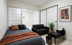 のマンスリーマンション・ウィークリーマンション「Kマンスリー金沢駅前(若宮町)【禁煙・金沢駅マンスリーマンション】 312・2K-【中部屋】(No.918159)」メイン画像