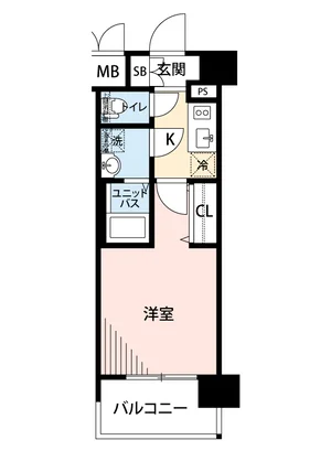 写真はお部屋のイメージです。ラグなどの室内装飾はございません。