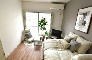 ＪＡ高知病院周辺のマンスリーマンション・ウィークリーマンション「Kマンスリー新木駅前（55号線前） 201・1K-【角部屋】(No.922897)」メイン画像