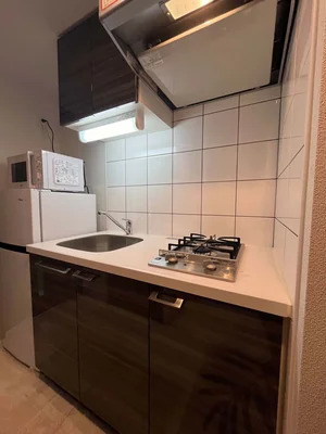 2口ガスコンロで料理好き良し♪