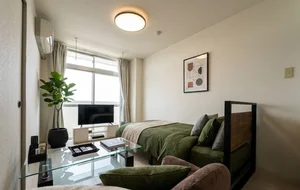 石川県のマンスリーマンション・ウィークリーマンション「Kマンスリー金沢駅前(若宮町)【禁煙・金沢駅マンスリーマンション】 510・2K-【中部屋】(No.937371)」メイン画像