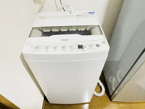 洗濯機は室内に設置しております♪入居後すぐにご利用が可能です(^^♪タオル1式分もご用意しております☆彡